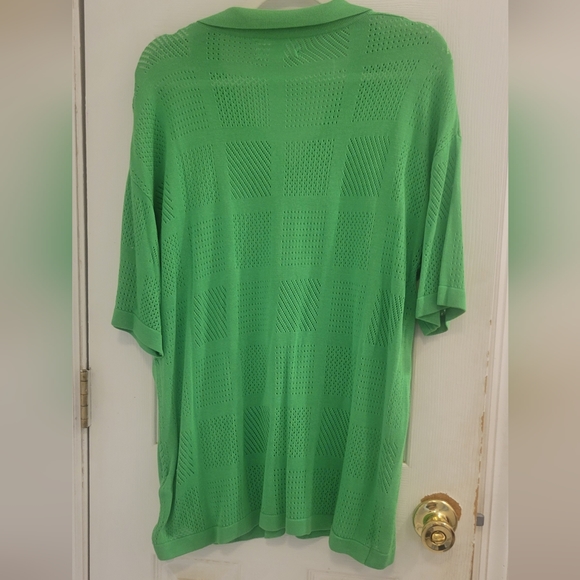 First Love NWOT Buttondown Top Large - Picture 8 of 9